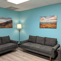 Eleanor Health clinic lobby in Durham, North Carolina