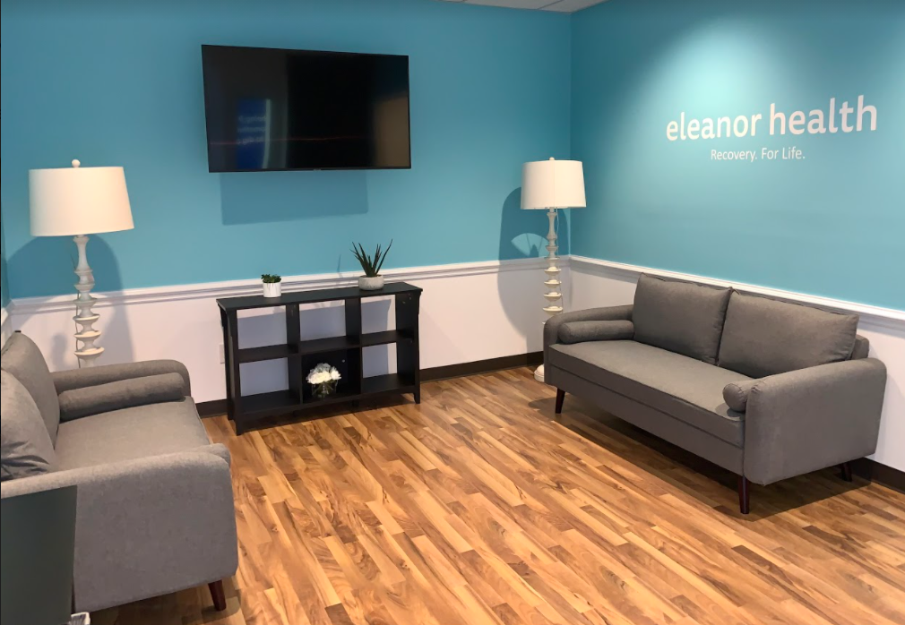 Eleanor Health clinic lobby in Wilmington, North Carolina