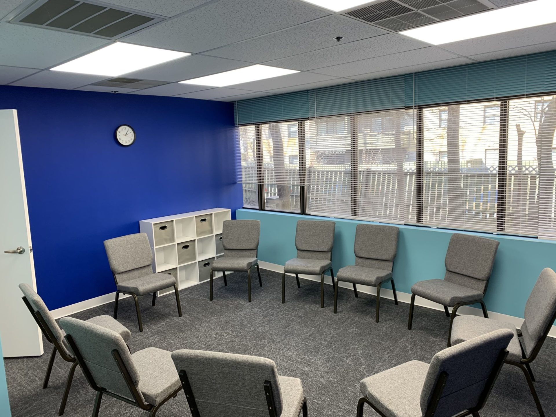 Eleanor Health group therapy session meeting room in Cherry Hill, New Jersey