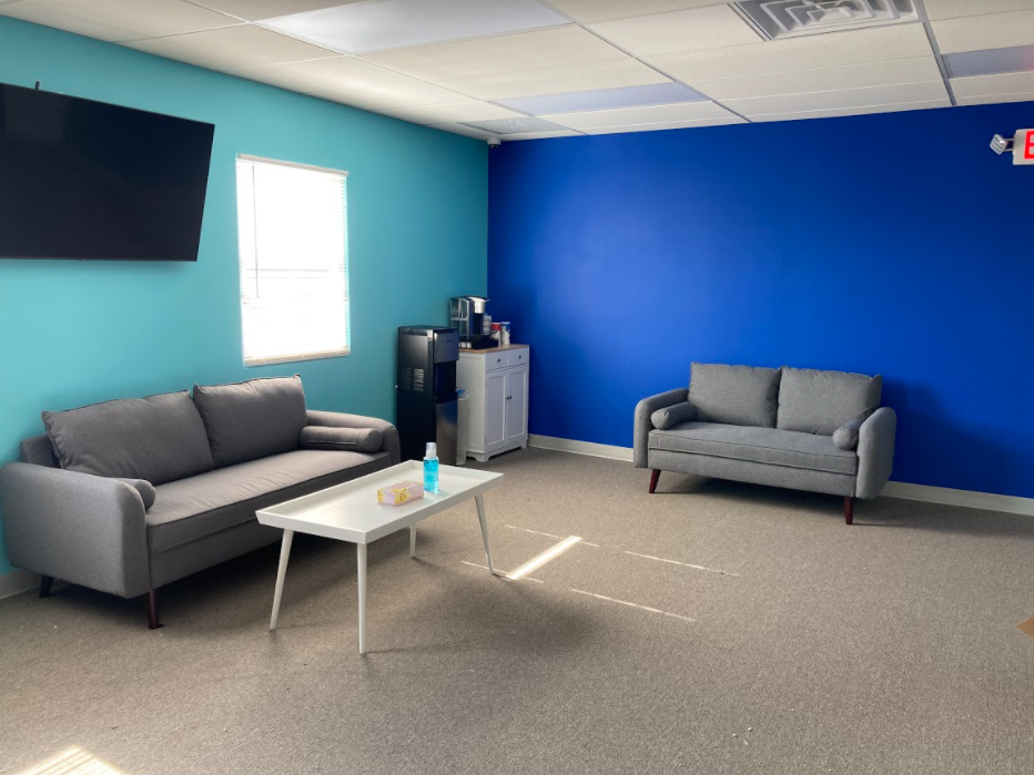 Eleanor Health clinic lobby in New Jersey