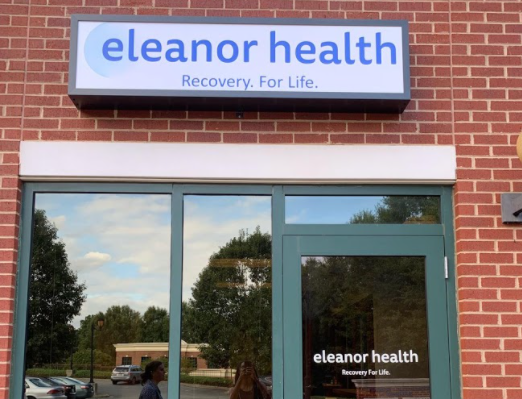 Exterior view of Eleanor Health office sign in Mooresville, North Carolina