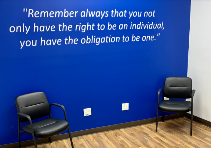 Eleanor Health clinic lobby in Wilmington, North Carolina