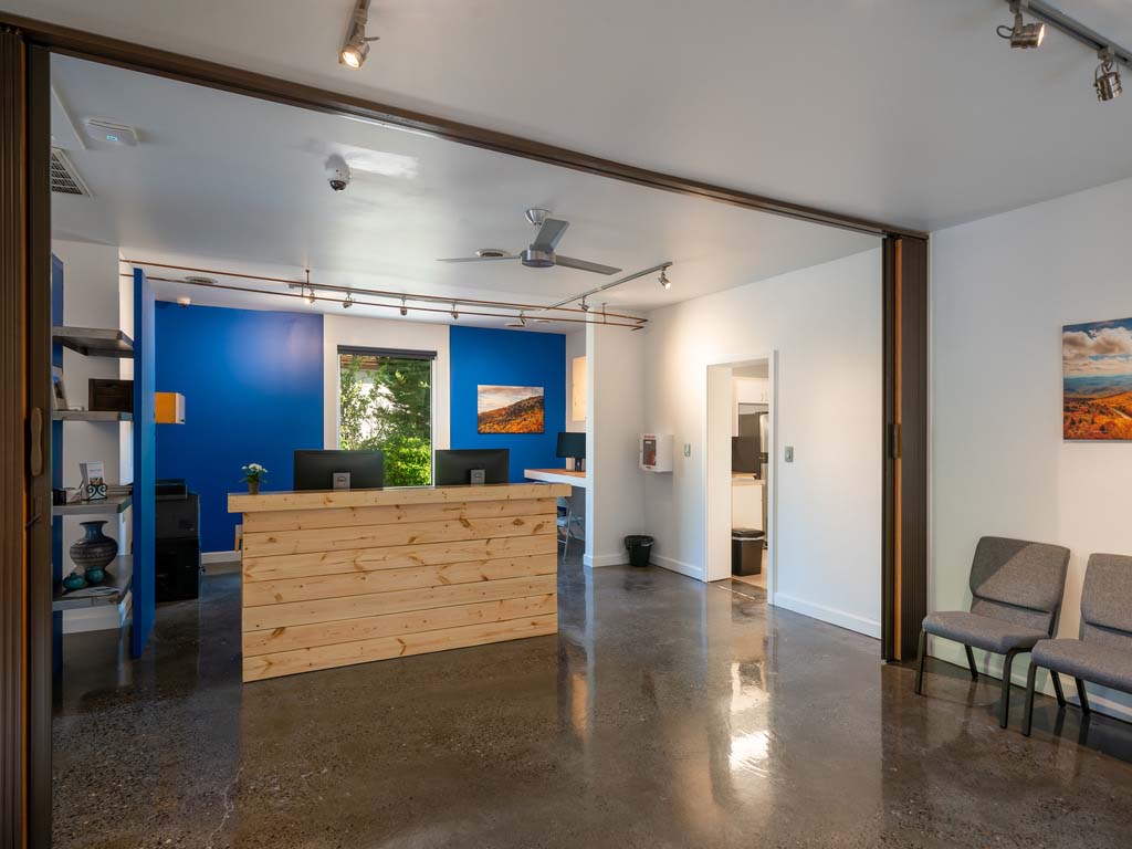 Eleanor health clinic lobby in North Carolina