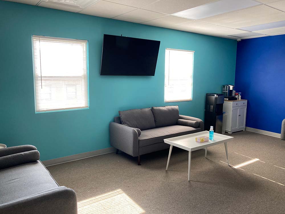Eleanor Health clinic lobby in New Jersey