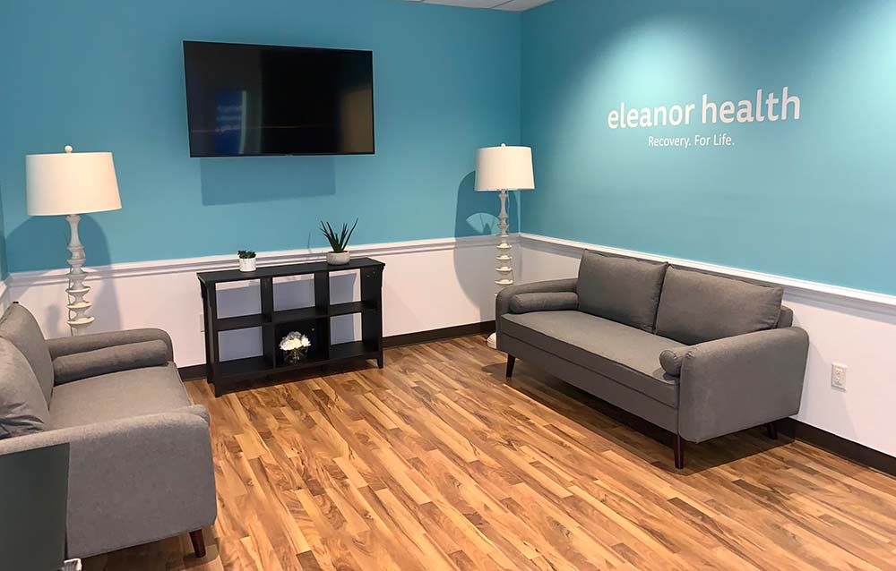 Eleanor Health clinic lobby in Wilmington, North Carolina