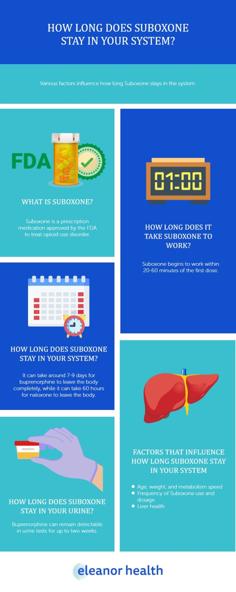 Cuánto Tiempo Permanece Suboxone en Su Sistema-Eleanor Health