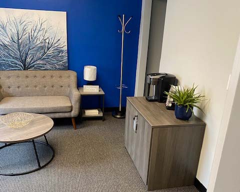 Lobby of the Eleanor Health clinic in Youngstown, Ohio
