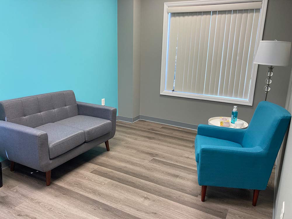 Therapy room at Eleanor Health's clinic in Verona, New Jersey