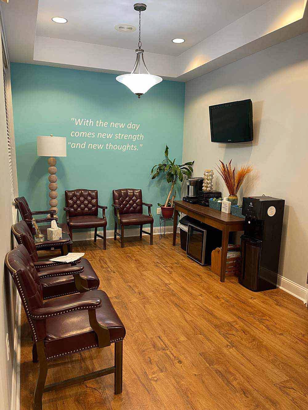 Eleanor Health lobby in Raleigh, North Carolina
