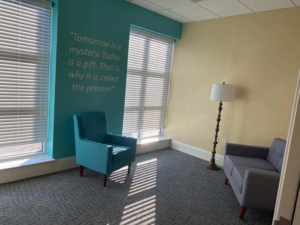 An Eleanor Health clinic room in Fayetteville, North Carolina