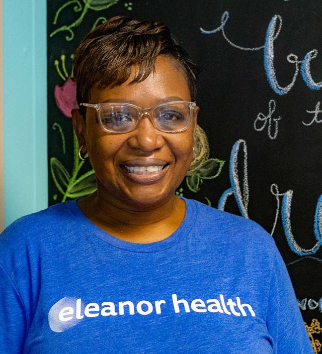 Tefanie, Member experience administrative specialist for Eleanor Health in Cary, North Carolina