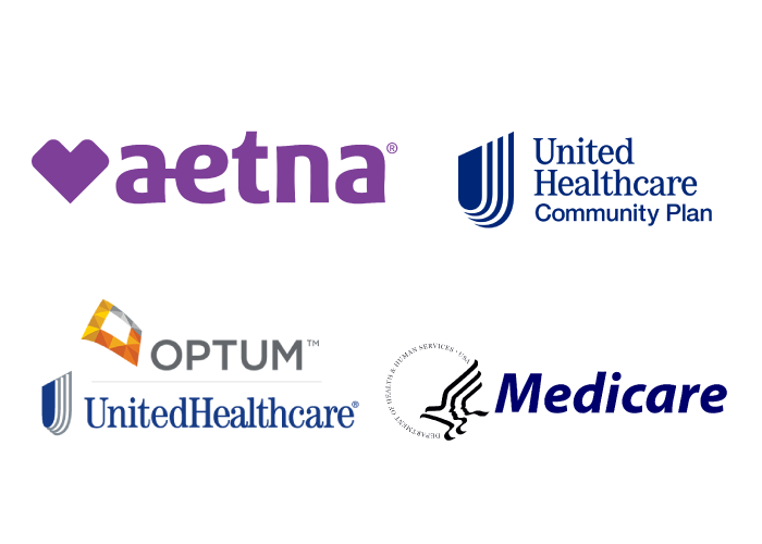 Logos of insurance accepted by Eleanor Health in Louisiana