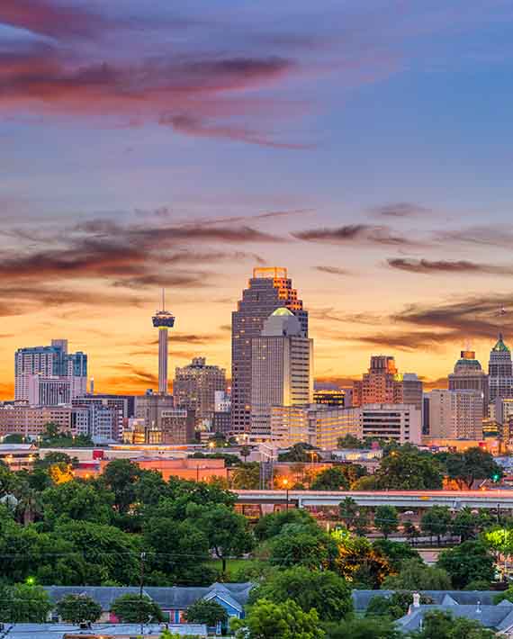 Skyline of San Antonio, Texas