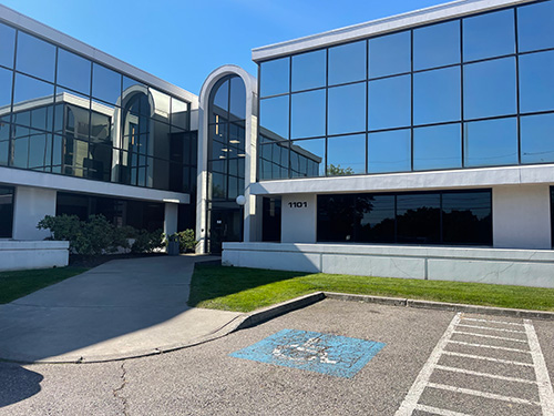 The exterior of Eleanor Health's mental health and addiction treatment clinic in Spokane, Washington
