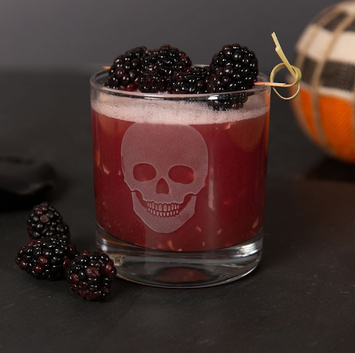 Witch's Brew mocktail for the perfect sober Halloween party