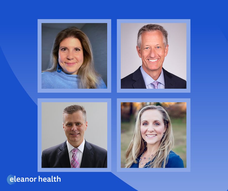 headshots of the new members of the Eleanor Health executive team