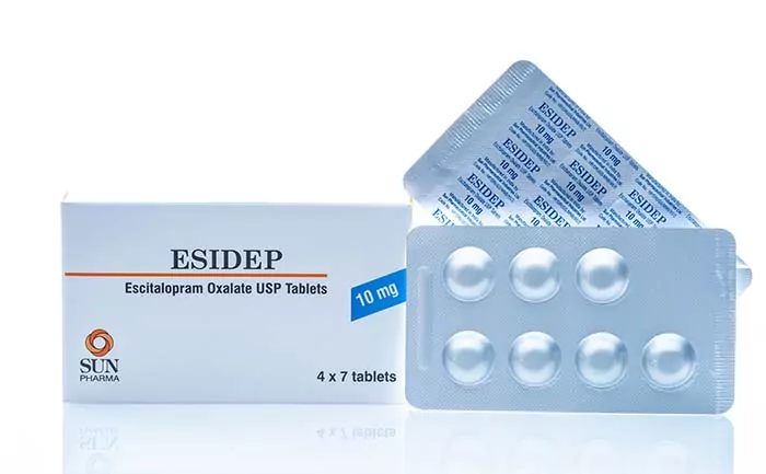 Escitalopram or Lexapro tablets for anxiety or depression