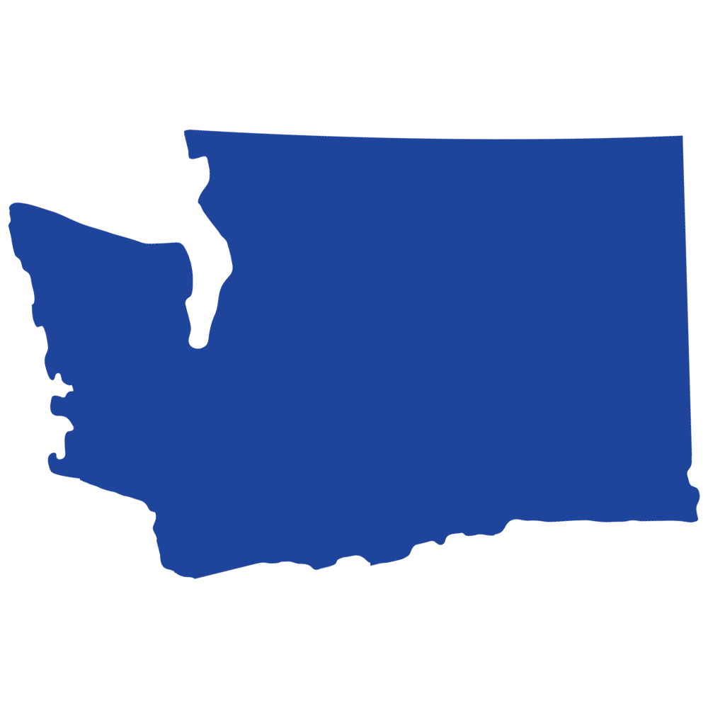 Washington state shape