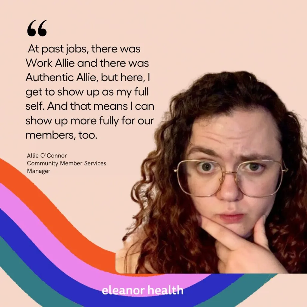 Pride Month at Eleanor Health - Allie O'Connor